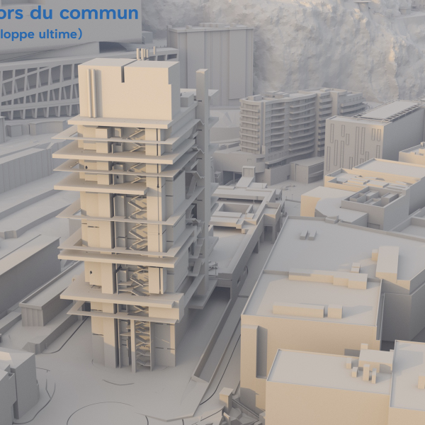 Etudes préliminaires – tour industrielle à Monaco